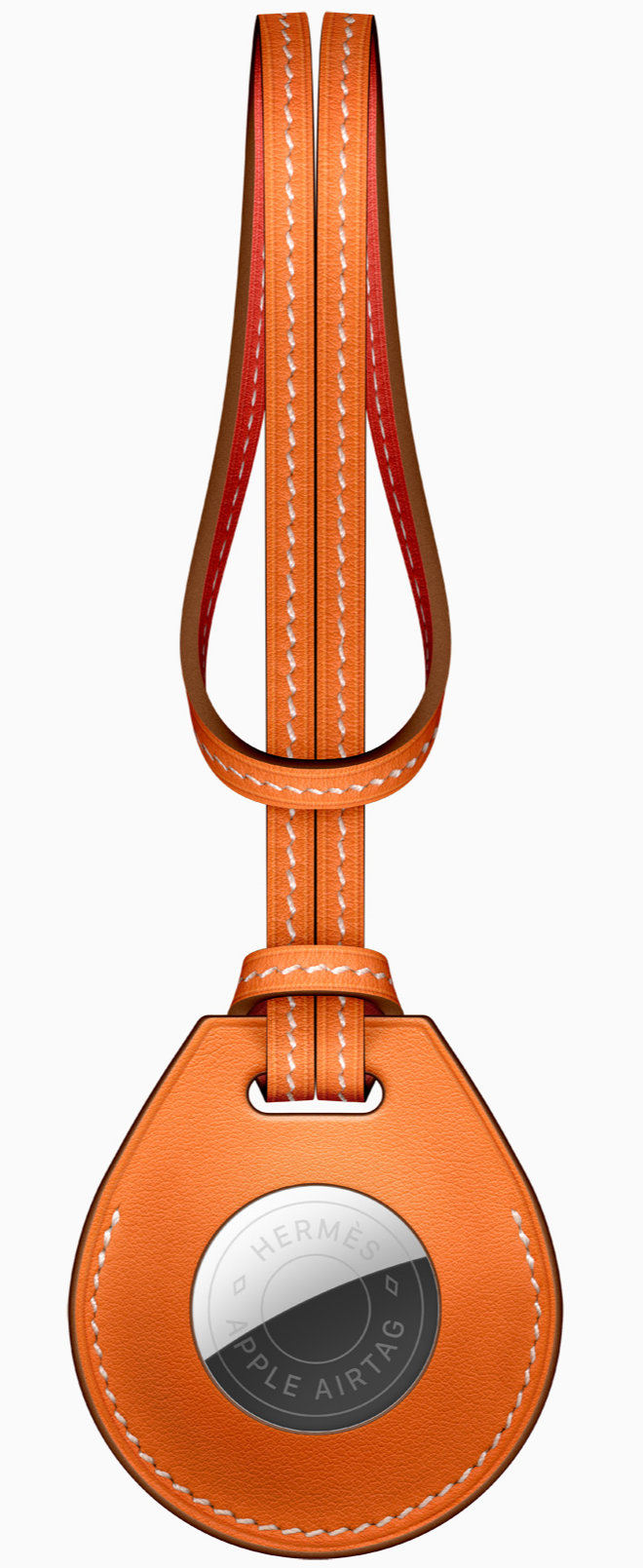 スマホアクセサリー Apple AirTag Hermes Apple AirTag Hermès key ring Bandana Eperon d'Or | Hermès USA