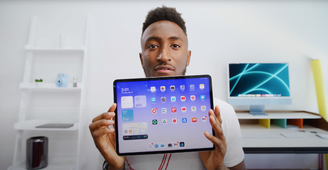 Marques Brownlee: Apple's new M1 iPad Pro is 'a massive performance ...