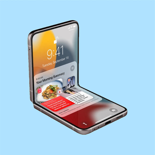 Apple explores square, clamshell-style foldable iPhone