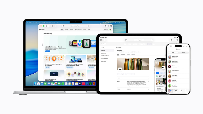 photo of Apple launches Apple Business. a new all‑in‑one platform for businesses of all sizes image