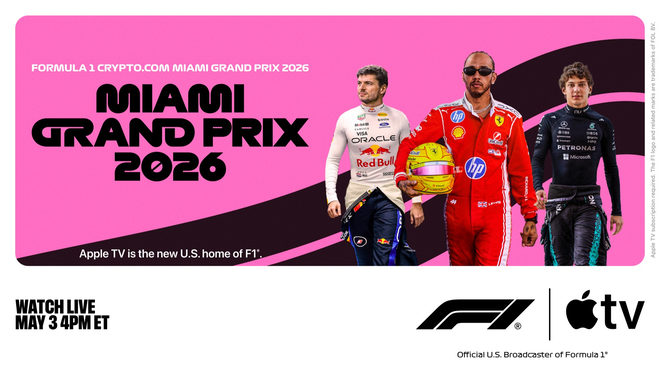 photo of Formula 1 returns to America this weekend via live streaming on Apple TV image