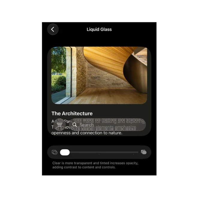 photo of Crank up Apple’s Liquid Glass to maximum transparency and you’ll enjoy every warped second image