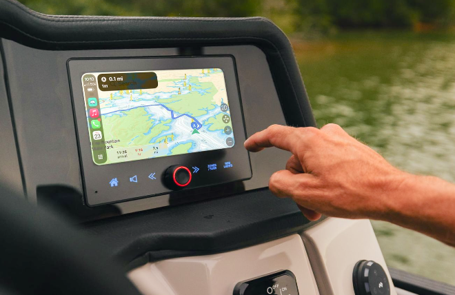 Apple’s CarPlay is coming to Crest and Balise pontoon boats