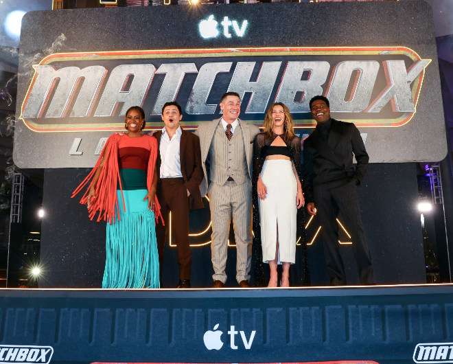 Apple Original Films celebrates ‘Matchbox The Movie’ in…